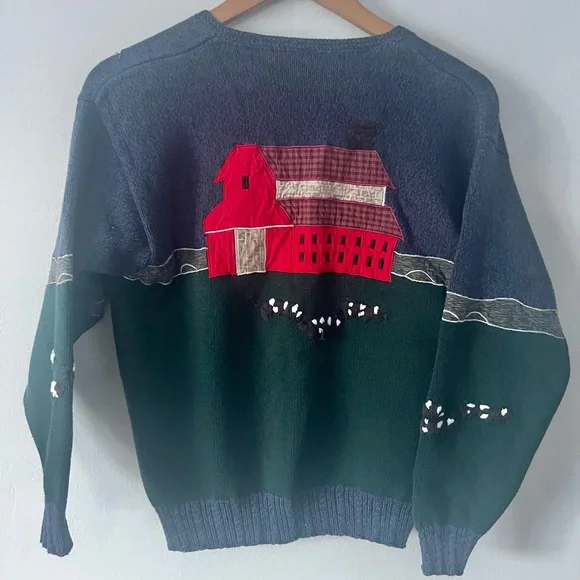 Vintage Northern Reflections Farmhouse Cardigan Sweater - Picture 2 of 12